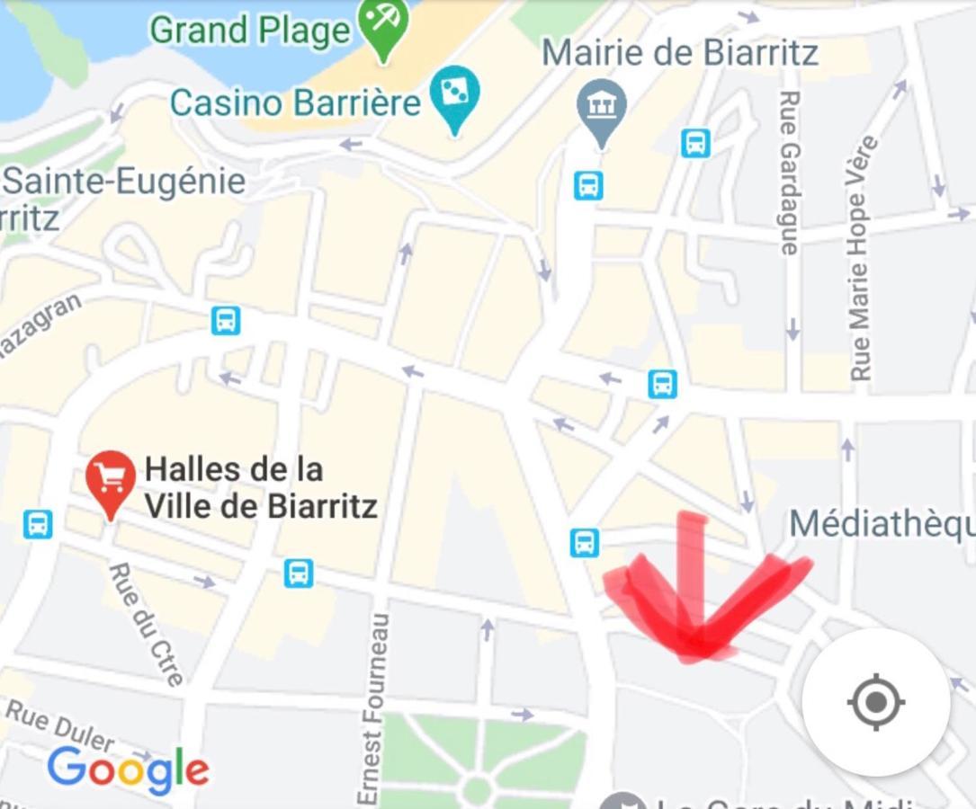 Charmant T2 Biarritz Centre Zewnętrze zdjęcie